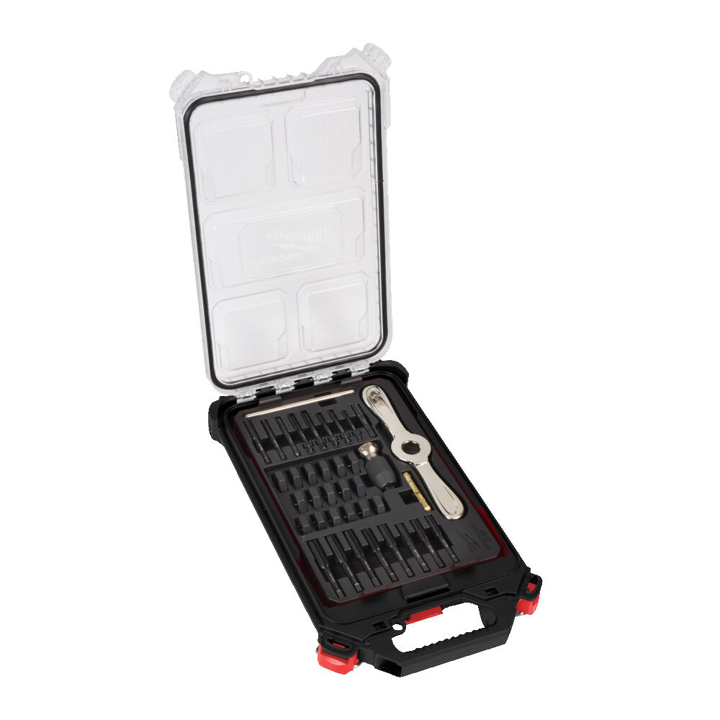 4932498721 Milwaukee Set of taps and dies 38 items Metric MILWAUKEE PACKOUT