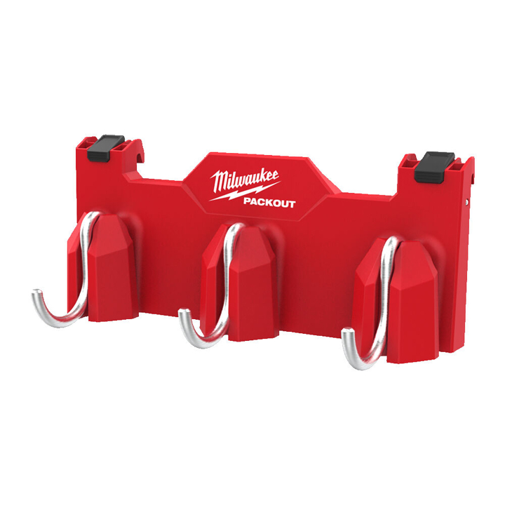 4932498650 Milwaukee Side Holder for PACKOUT MILWAUKEE Cases with Hooks (3 pcs)