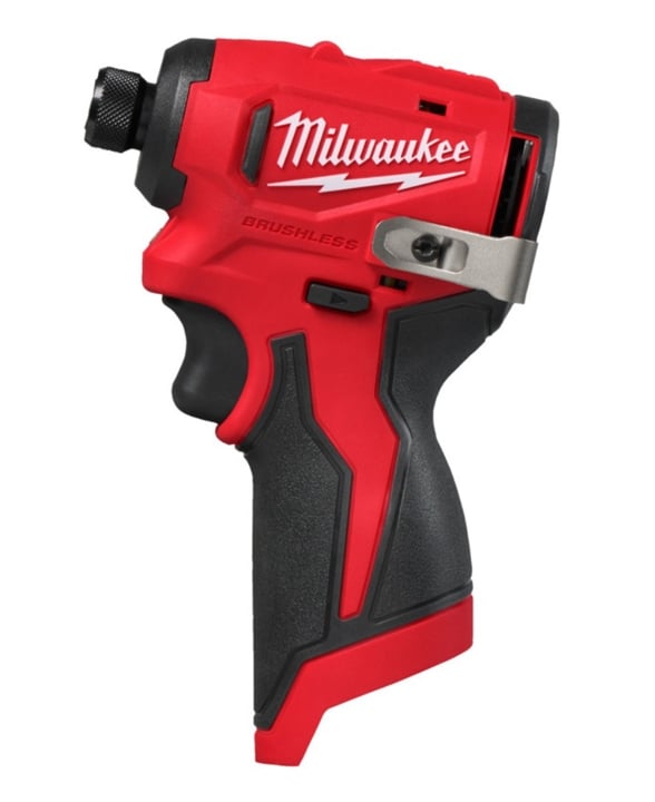 4933499689 Milwaukee Cordless impact wrench 1/4'' HEX MILWAUKEE M12 BLIDRC-0 (124Nm) (frame)