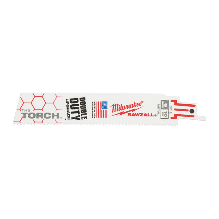 48475712 Milwaukee TORCH MILWAUKEE reciprocating saw blade, 150x2.5mm, (5 pcs), (metal)