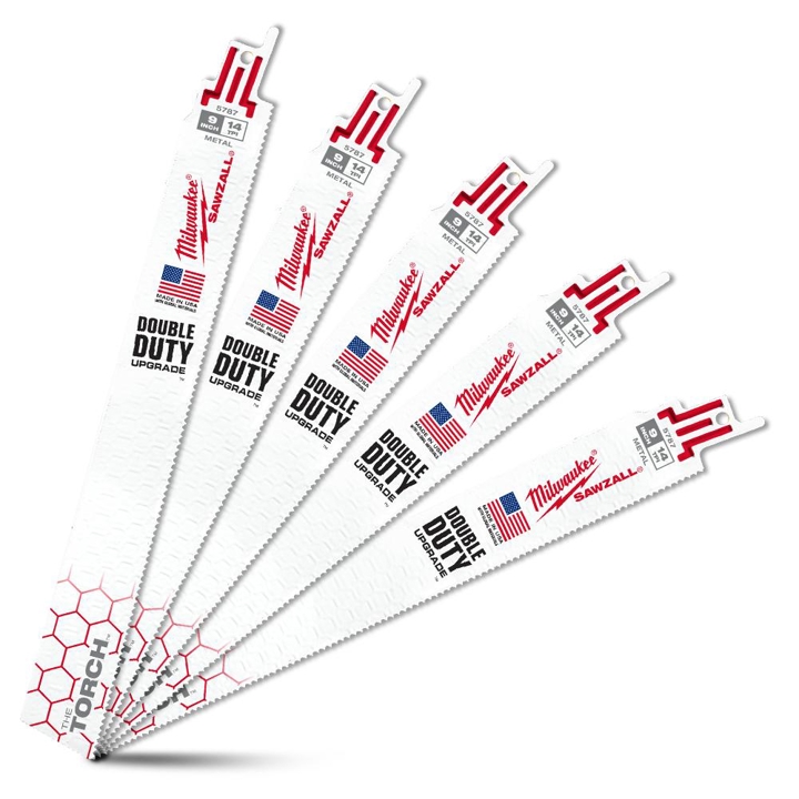 48475787 Milwaukee TORCH MILWAUKEE reciprocating saw blade, 230x1.8mm, (5 pcs), (metal)