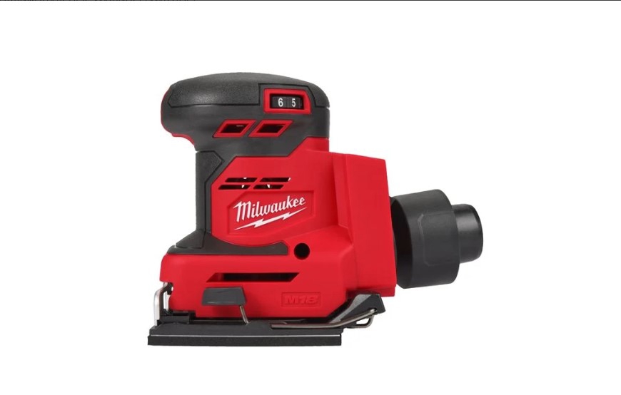 MILWAUKEE cordless vibration grinding machine, M18 BQSS-0, 113x104mm Milwaukee 4933479966