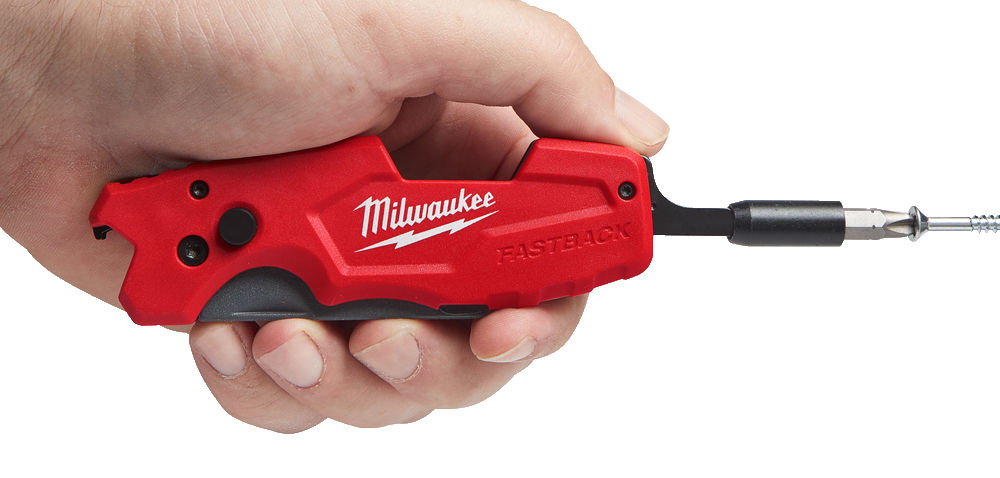 FASTBACK MILWAUKEE Multifunctional Knife, 6 in 1 Milwaukee 4932478559