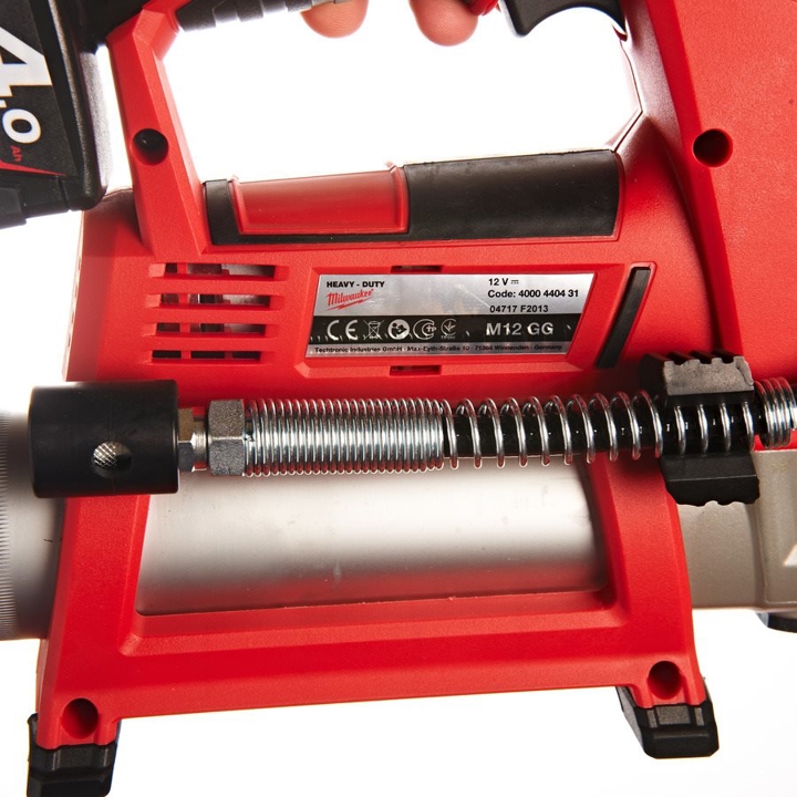 MILWAUKEE M12 GG-401B grease gun (Li-Ion 4Ah) 4933441675 (+ charger, 1 battery, in tool bag) Milwaukee 4933441675