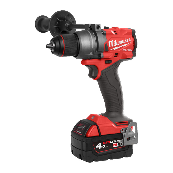 Cordless drill driver, 158 Nm, M18 FDD3-502X MILWAUKEE 4933479863 (+2 batteries, charger, HD case Milwaukee 4933479863