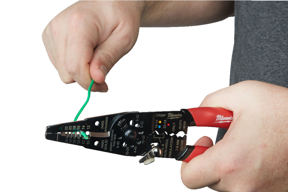 Multi-purpose device for stripping wire with pliers MILWAUKEE Milwaukee 4932493816