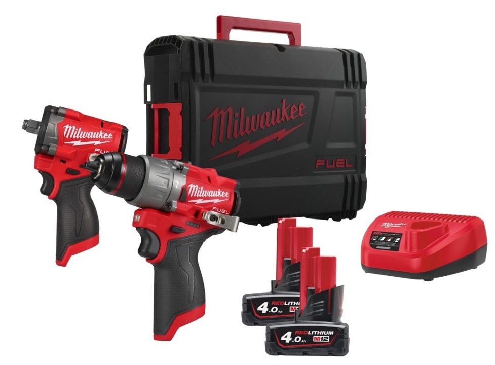 Set of two brushless cordless tools M12 FPP2X2-402X MILWAUKEE Milwaukee 4933498741