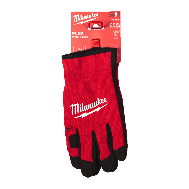 Flex Work MILWAUKEE gloves, 7/S Milwaukee 4932498491