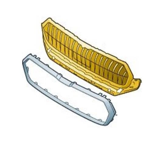 Grille radiator VAG 5LA 853 653 ZD4