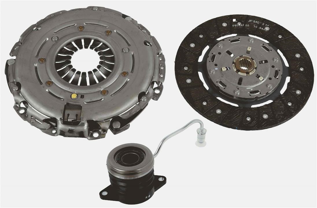 Clutch set Jeep: 834617 Valeo Clutch Kit