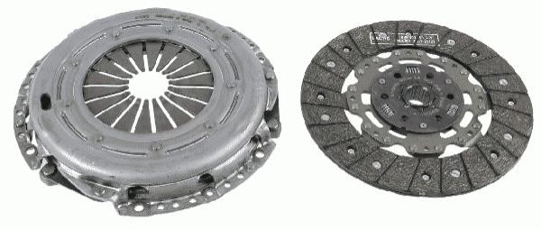 Clutch set Mazda 3: 624371009 Luk Clutch Kit