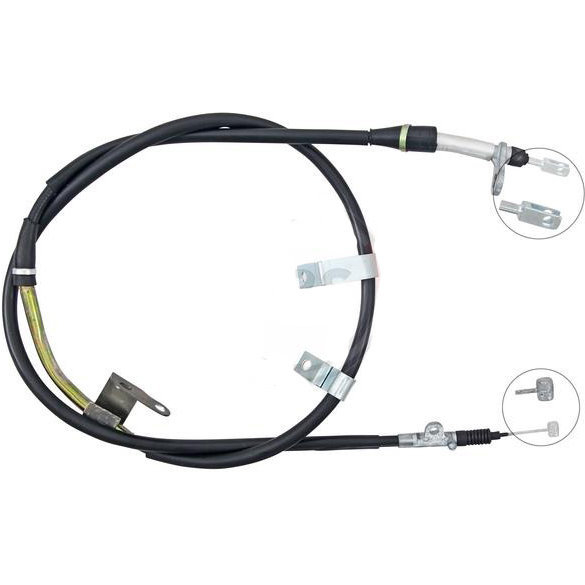 Brake cable Nissan Pathfinder: 365313X00A Nissan Handbrake cable