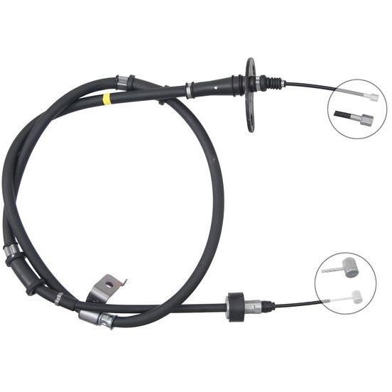 Brake system parts Hyundai Genesis (BH): 597602M000 Hyundai/Kia Handbrake cable