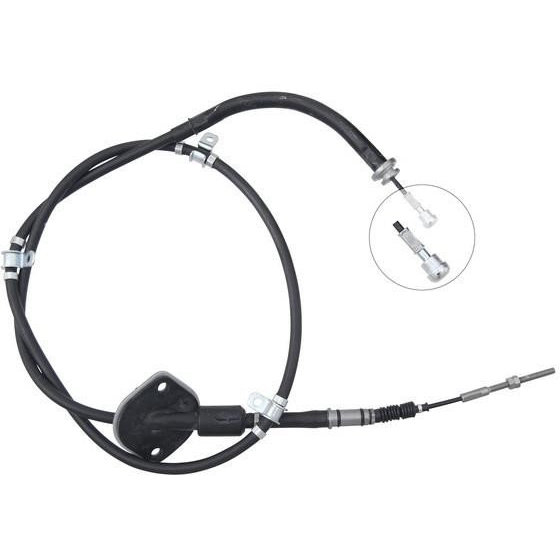Emergency brake cable KIA Carnival (Kia Carnival): 597504D600 Hyundai/Kia Handbrake cable