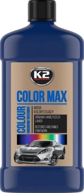 K025GR K2 Car Polish K2 Color Max,Dark blue, 500 ml