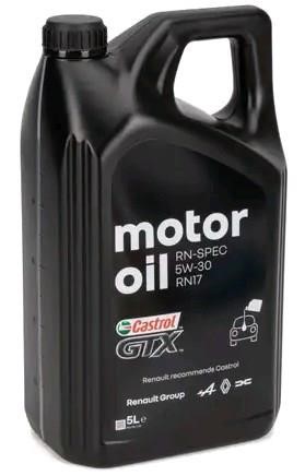 7711943681 Renault Engine oil Renault Castrol GTX RN-Spec 5W-30 RN17, 5L