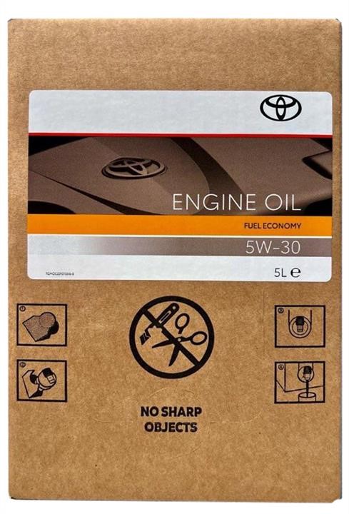 0888080845BB Toyota Engine oil Toyota Fuel Economy 5W-30 Bag in Box, 5L