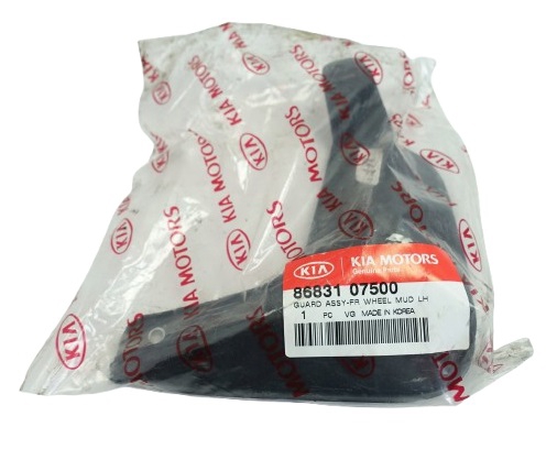 8683107500 Hyundai/Kia Mudguard rear left