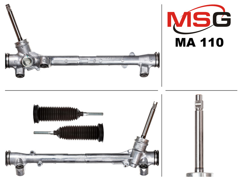 MA110 MSG Steering rack without power steering