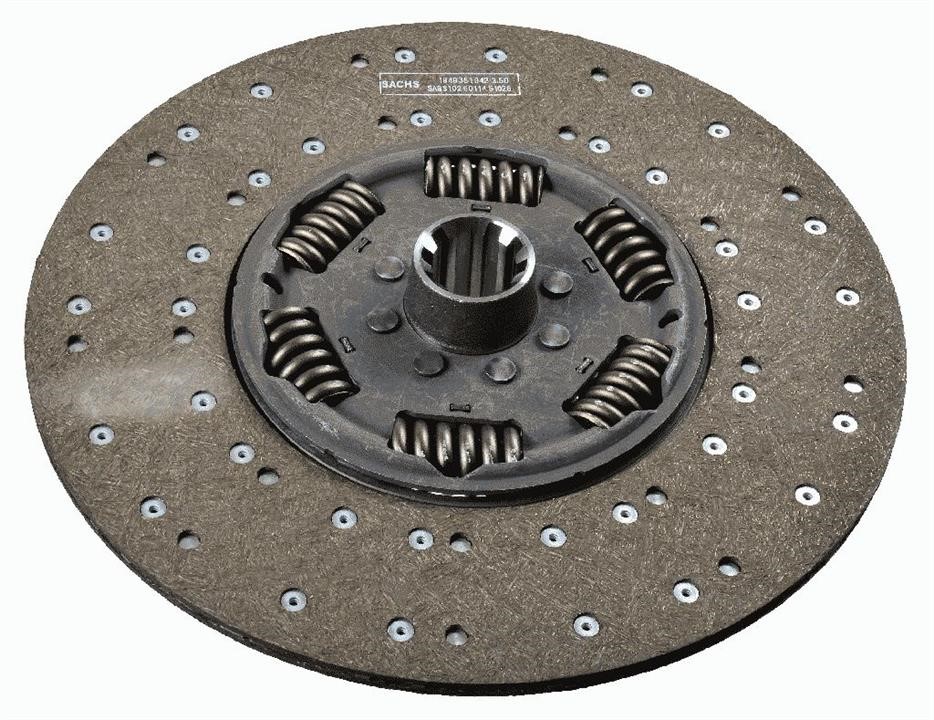 Clutch plate Iveco: 343021710 Luk Clutch disc