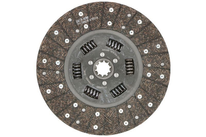 Clutch plate Mercedes: 1878634250 SACHS Clutch disc