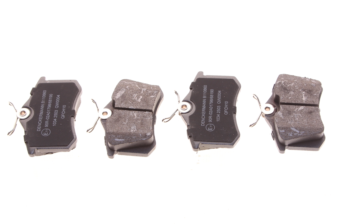 Brake pad set Denckermann B110860