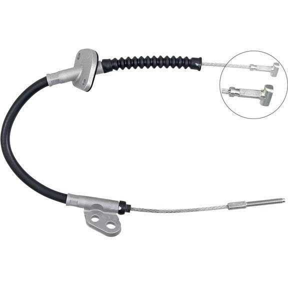 Brake cable Lexus: 4641053020 Toyota Handbrake cable