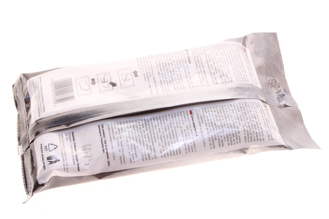 Reusable universal dry wipes 21x18 cm - 24 pcs. Atas 5904730217750