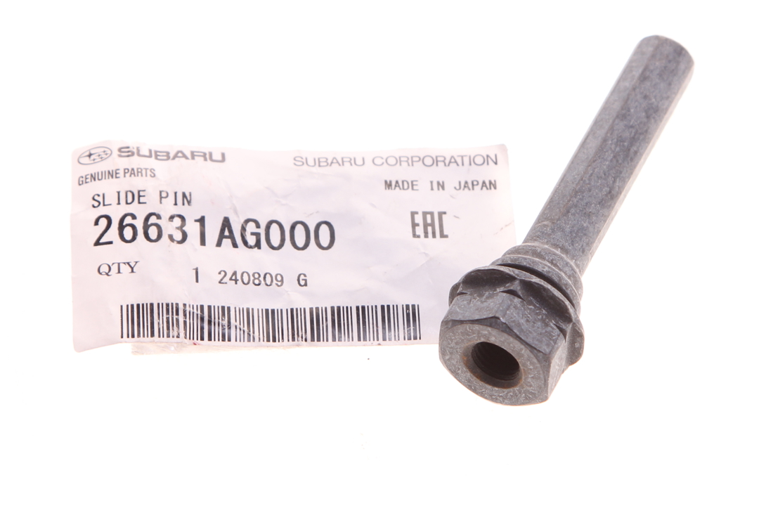 Caliper slide pins Subaru: 26631AG000 Subaru Rear brake caliper guide
