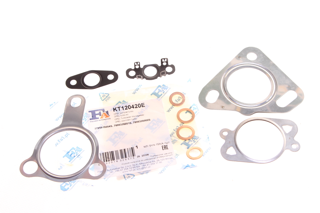 Turbocharger gasket kit Chevrolet Tracker: KT120420E FA1 Turbine mounting kit