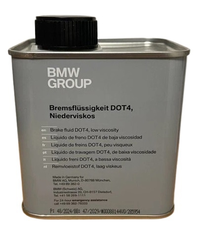 83135A824F3 BMW DOT4 LV brake fluid, 500 ml