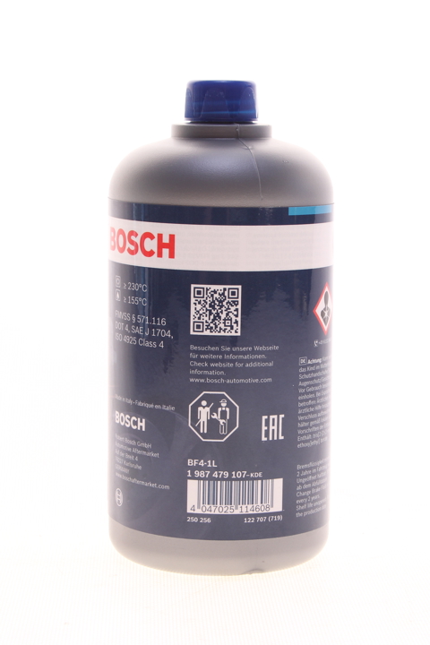 Brake fluid Bosch DOT 4, 1 L Bosch 1 987 479 107