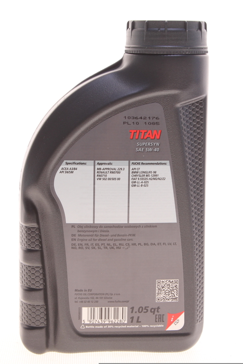 Buy Fuchs FTSUPERSYN5W401L at a low price in United Arab Emirates!