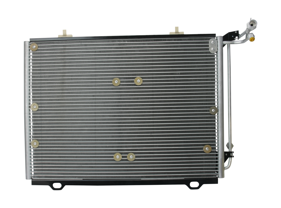 Air con condenser Mercedes: 1986AD2185 Bosch Condenser, air conditioning