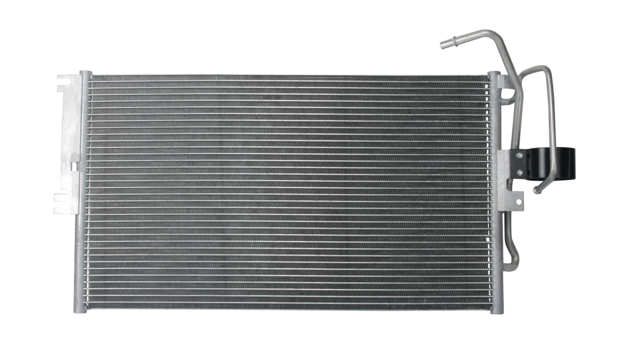 Air con condenser Opel Vectra B: 1986AD2228 Bosch Condenser, air conditioning