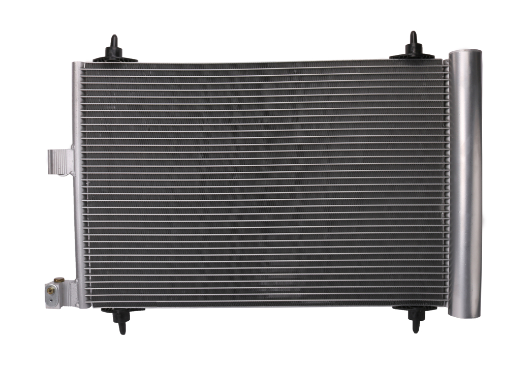 Air con condenser Peugeot 607: 1986AD2153 Bosch Condenser, air conditioning