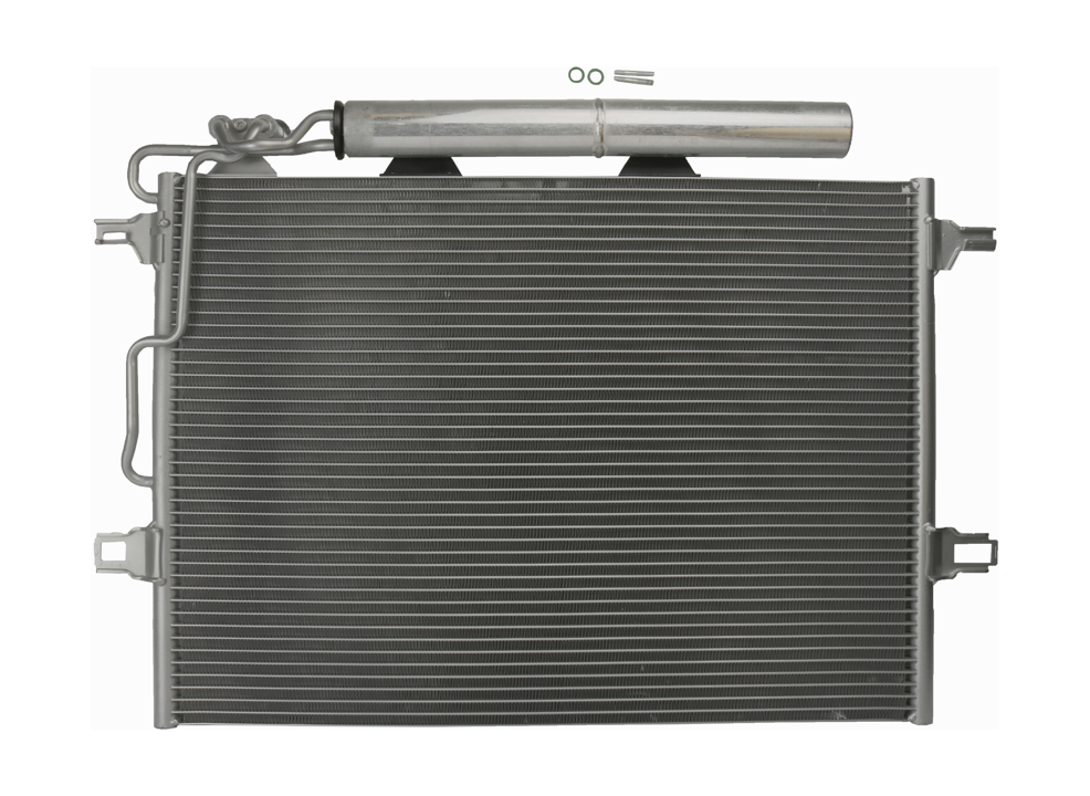 Air con condenser Mercedes E-Class: 1986AD2093 Bosch Condenser, air conditioning