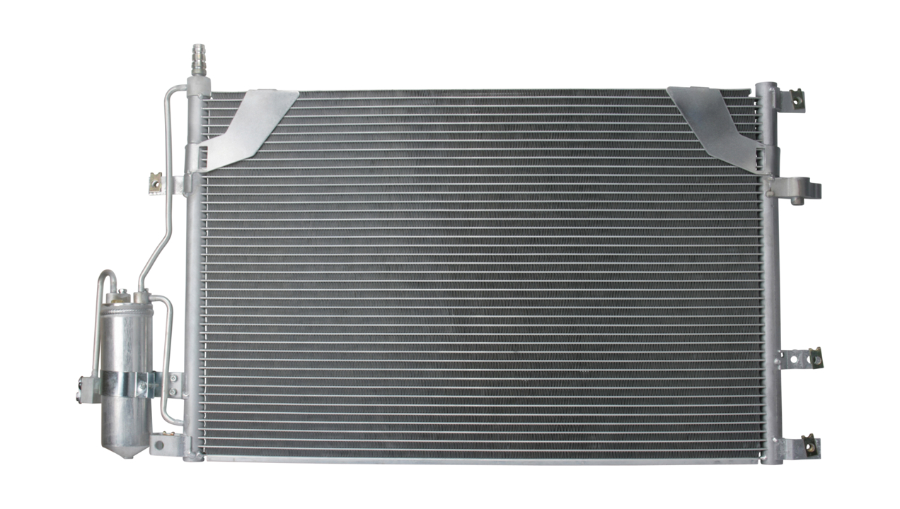 Air conditioner condenser Volvo V70: 1986AD2145 Bosch Condenser, air conditioning