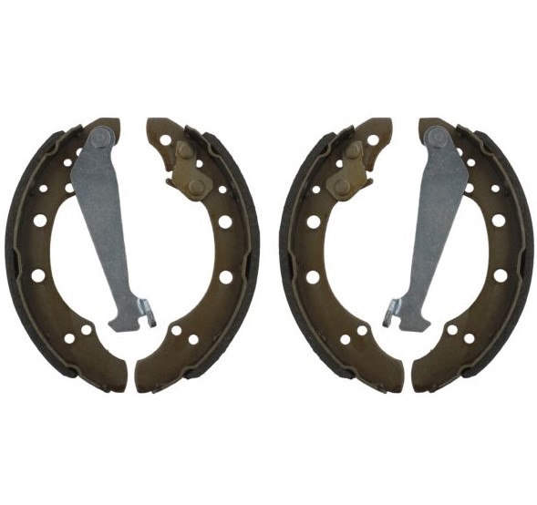 Handbrake brake pads Skoda: S85547 Brembo Brake Shoe Set, parking brake