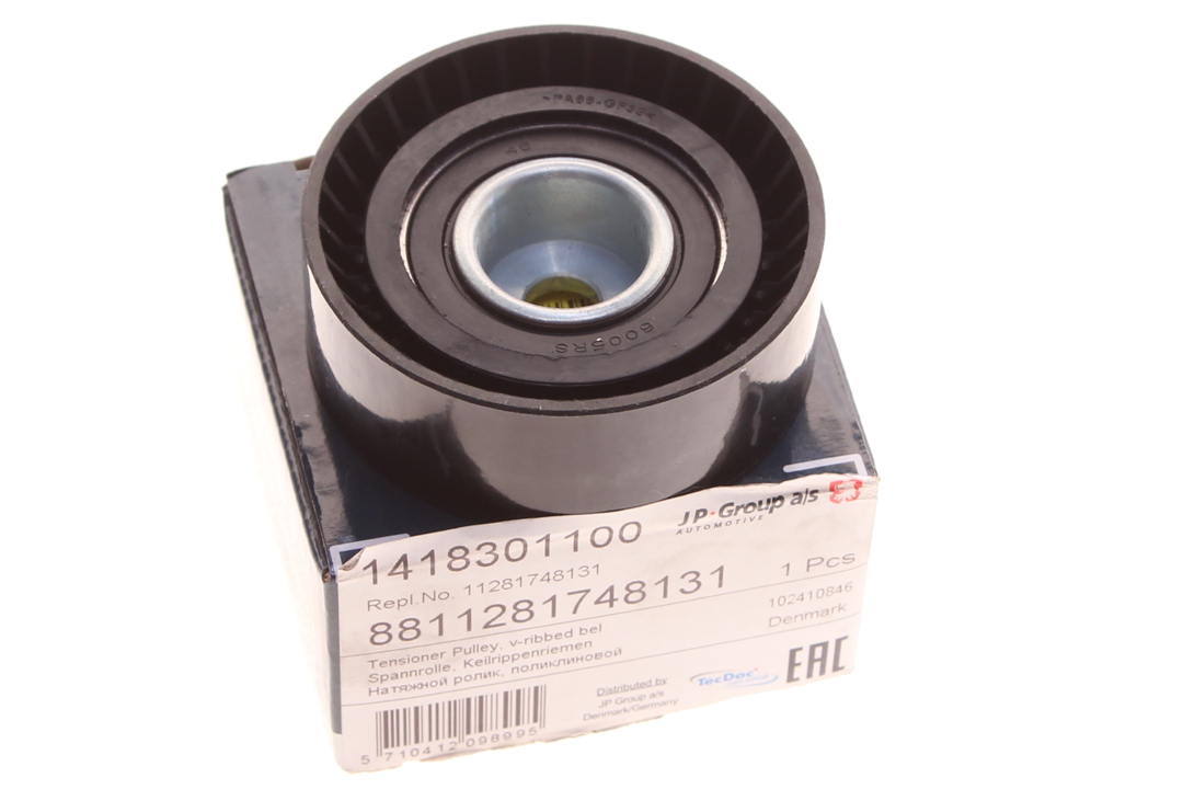 Drive belt tensioner pulley Jp Group 1418301100