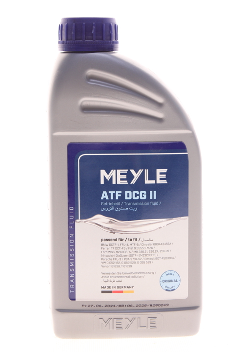 Meyle 014 019 3700 Transmission oil Meyle ATF DCG II, 1L 0140193700 0140193700 Meyle Transmission oil Meyle ATF DCG II, 1L