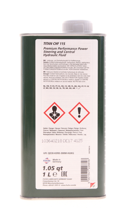 Fluid hydraulic Fuchs Titan CHF 11S, 1l Fuchs 601429774