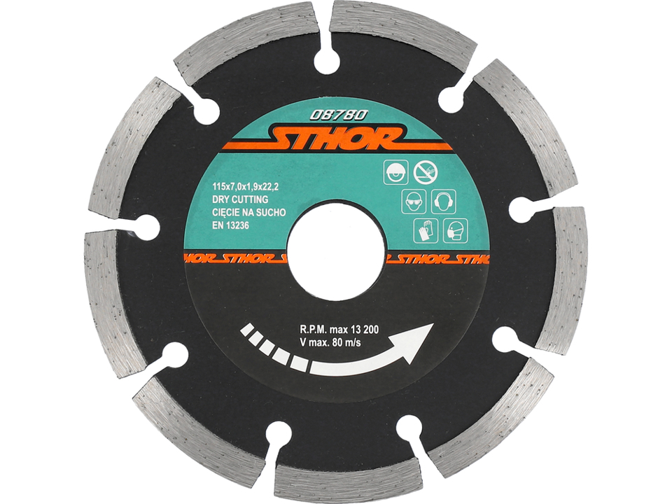 08780 Sthor Segmented Diamond Disc