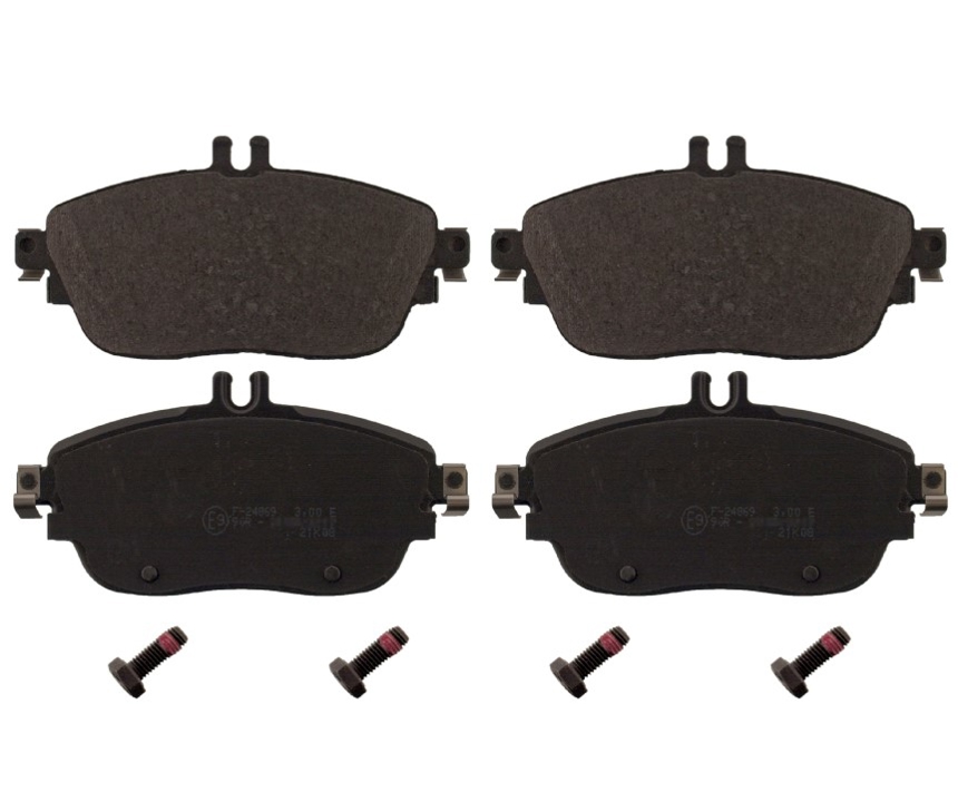 Brake pad kit Mercedes S-Class: A0004200604 Mercedes Front disc brake pads, set