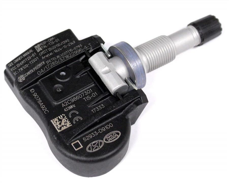 Hyundai/Kia 52933 D9100 Tire pressure sensor (TPMS) 52933D9100 52933D9100 Hyundai/Kia Tire pressure sensor (TPMS)