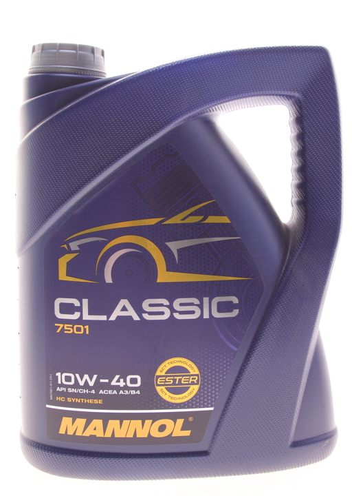 MN75015 Mannol Engine oil Mannol 7501 Classic 10W-40, 5L
