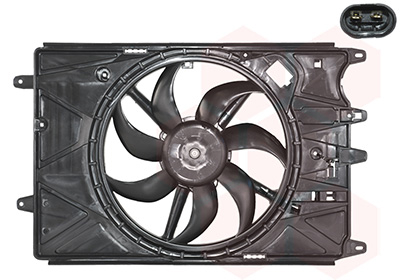 Car radiator fan Fiat Tipo: 1717748 Van Wezel Fan, engine cooling