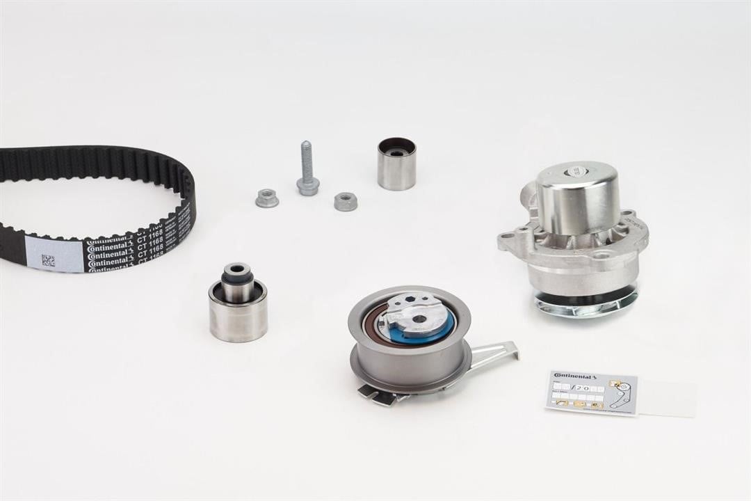 Timing kit Audi Q3: CT1168WP9 Contitech TIMING BELT KIT WITH WATER PUMP