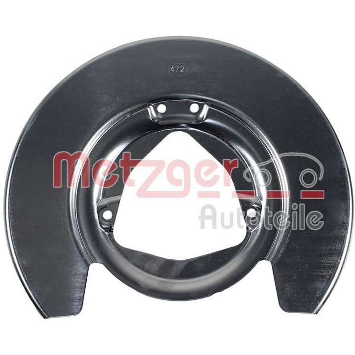 Brake dust shield Tesla: 6115564 Metzger Brake dust shield