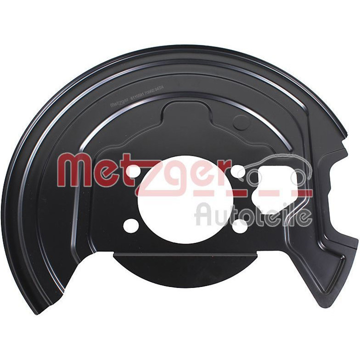 Brake dust shield Nissan: 6115591 Metzger Brake dust shield